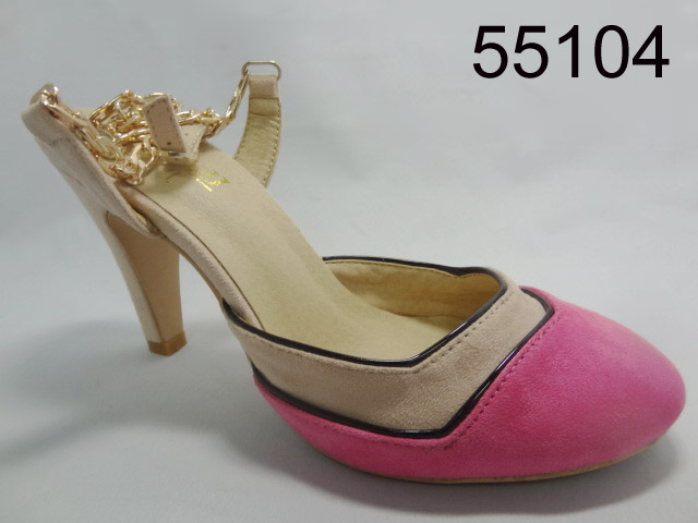 55104 FUSHIA x BEIGE
